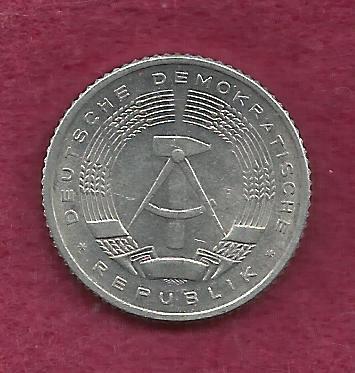 GERMANY 50 Pfennig 1981 Coin - German Democratic Republic (DDR) - Great Coin!