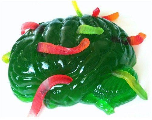 Zombie Cervello Mold- Halloween Jello Walking Dead Festa Commestibile Gelatina