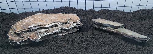 Pagoda Pietra Acquario Aquascaping Roccia Vasca Rettile Decorazione 17.8cm