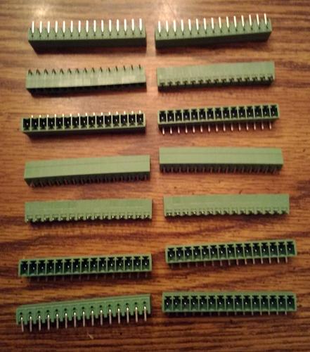 Lots of 14: Phoenix Contact MC 1,5/15-G-3,81 :: 15 Position Header :: FREE Shipping