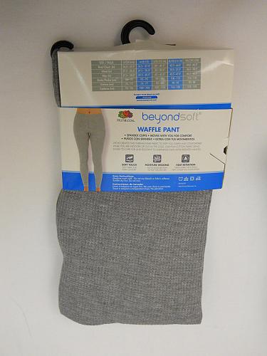 Womens Warm Underwear Pants Leggings Performance Baselayer Grey Heather Size 2XL