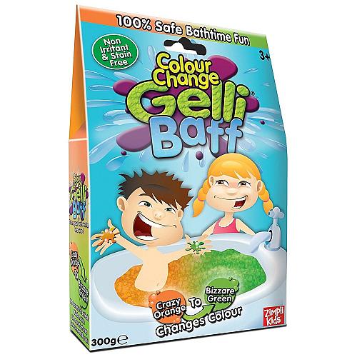 Colore Change Gelli Baff Bagnetto Bambini Bubble Bath che Cambia Orange-Green