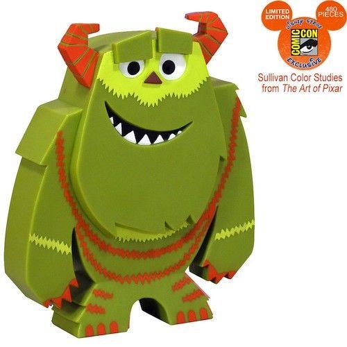 Verde Sulley Blox Funko Vinile Sdcc 2012 Fumetti le Disney Pixar Monsters Inc