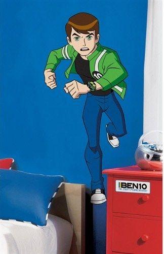 Gigante Ben 10 Alien Force da Muro, Decalcomania Gwen Kevin Peel - Roommates