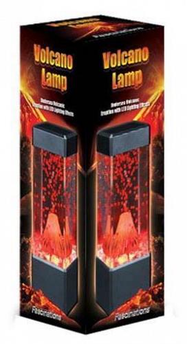 Vulcano Lamp Eruzione Lava Scrivania Accessorio Home / Dorm Luminosa D&eacute;cor