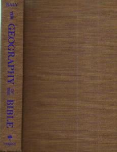 The GEOGRAPHY of the BIBLE :: 1957 HB :: FREE Shipping