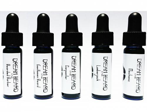 Dream Beard 29.6ml Ml Fatto a Mano Profumato Olio 5 Profumi Campioncini