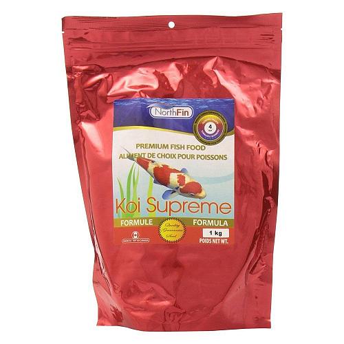 Northfin Koi Supreme Formula 4mm Pellet 1Kg Premium Mangime per Pesci