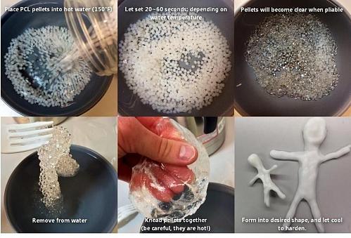 Polymold Colorante Set da 5 3g Tubetti Verde Rosso Giallo Nero Blu Pellet