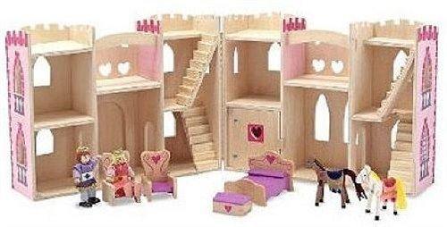 Melissa & Doug Fold Go Carino Rosa Castello Della Principessa Imitazione