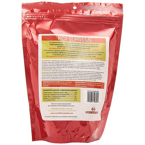 Northfin Koi Supreme Formula 6mm Pellet 500g Premium Mangime per Pesci Dieta