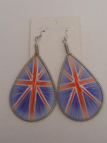 Dream Catchers British Flag Unisex Earrings Fashion Drop Dangle FASHION JEWELRY