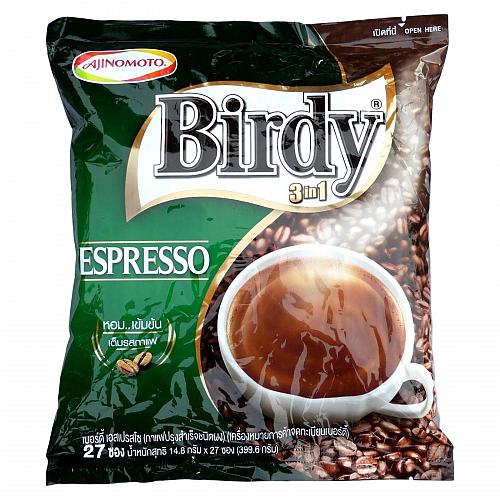 Birdy Espresso 3 in 1 Instant Coffee 27 Sachets