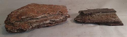 Pagoda Pietra Acquario Aquascaping Roccia Vasca Rettile Decorazione 17.8cm