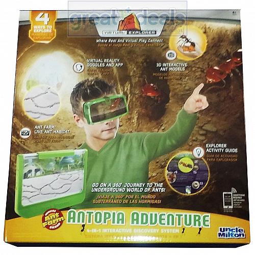 Uncle Milton Antopia Avventura Virtuale Esploratore Formica Farm / Occhiali e