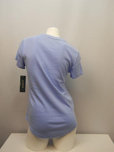 Sleepshirt LAUREN RALPH LAUREN INTIMATES Women SIZE S Blue Short Sleeves V-Neck