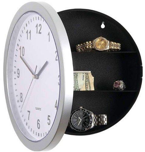 Orologio da Parete W/Nascosta Sicuro Diversion Segreto Nascondere