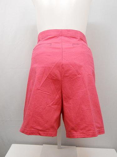 Casual Shorts RIDERS Womens PLUS SIZE 26W Solid Raspberry Comfort Waist Inseam 8