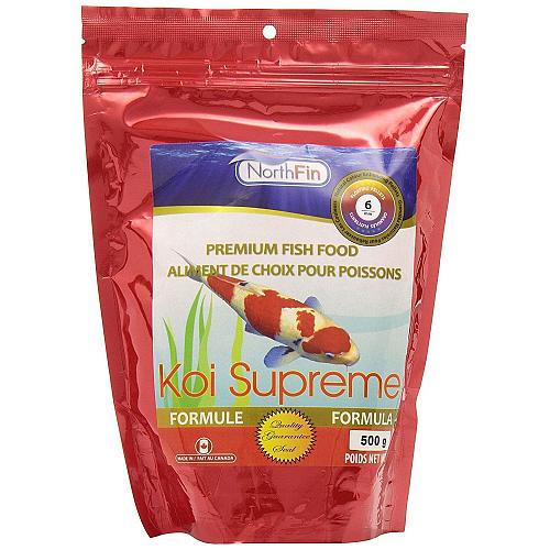 Northfin Koi Supreme Formula 6mm Pellet 500g Premium Mangime per Pesci Dieta
