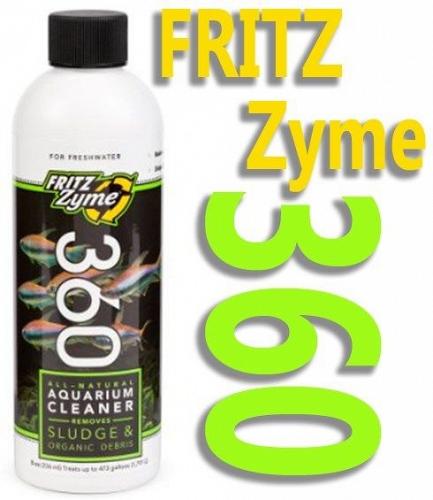 Fritzzyme 360 D'Acqua Dolce 237ml Acquario Biologico Vasca Balsamo 83302FM