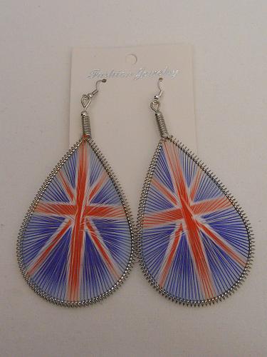 Dream Catchers British Flag Unisex Earrings Fashion Drop Dangle FASHION JEWELRY