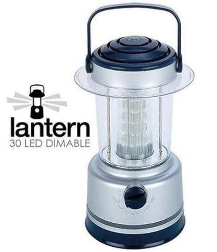 Jumbo Lanterna da Campeggio 30 Led Luce Dimmerabile Super Brillante Tenda