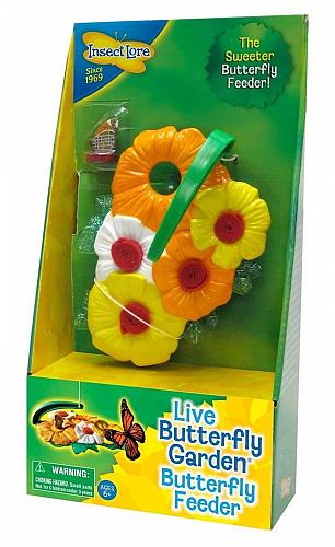 Insect Lore Farfalla Alimentatore Deluxe Pedagogico Giardino Giocattolo