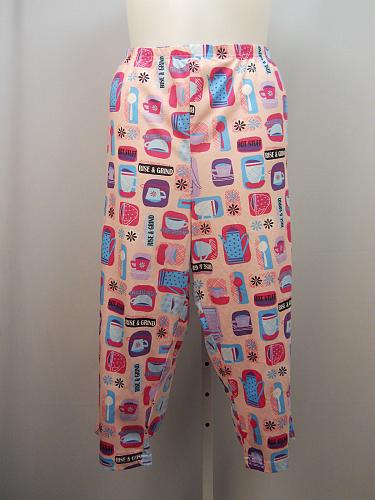 Women Knit Pajama Bottoms SECRET TREASURES PLUS SIZE 3X Pink Print Straight Legs