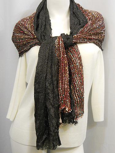 Scarf Shawl Wrap Womens 70X27 Multi Colored 18 COLLECTIONEIGHTEEN All Occasion