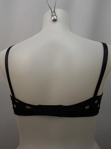 Women Nursing Bra Size M Black Polka Dot Wire Free Adjustable Straps LOVING MOME