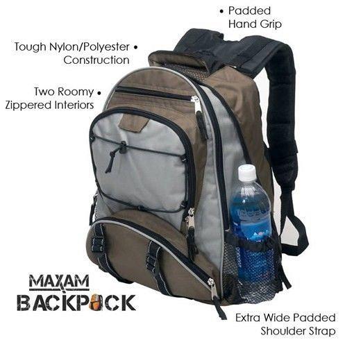 Maxam Zaino Borsa Libri Campeggio / da Trekking/Scuola Resistente Poliestere