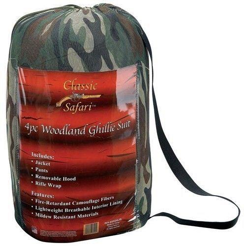 Mimetico Ideale XL/2X 3D Completa 4 Pz. Cappuccio, Fucile Scialle, Pantaloni,