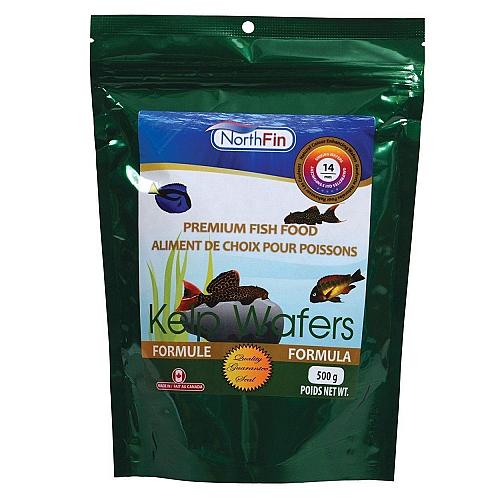 Northfin Kelp Wafer 14mm 500g Colore Naturale Migliora Premium Mangime per Pesci