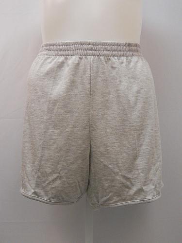 Athletic Fitness Womens Shorts Knit PLUS SIZE 3X DANSKIN Solid Gray Loose Fit