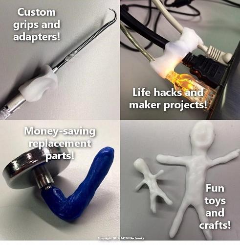 Polymold Colorante Set da 5 3g Tubetti Verde Rosso Giallo Nero Blu Pellet