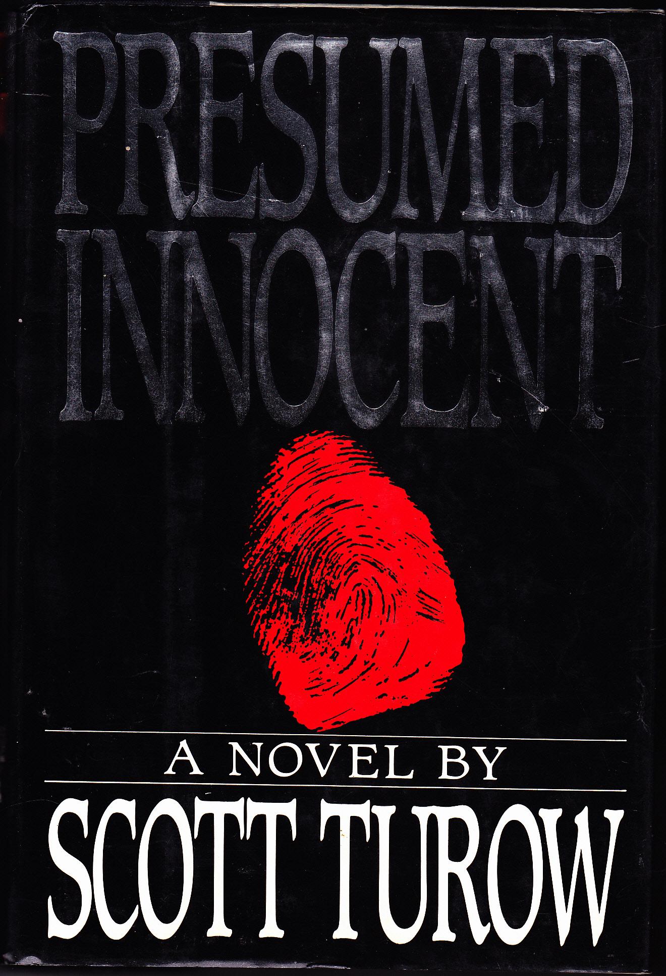 Presumed Innocent A Novel By Scott Turow 1987 Hardcover ...
