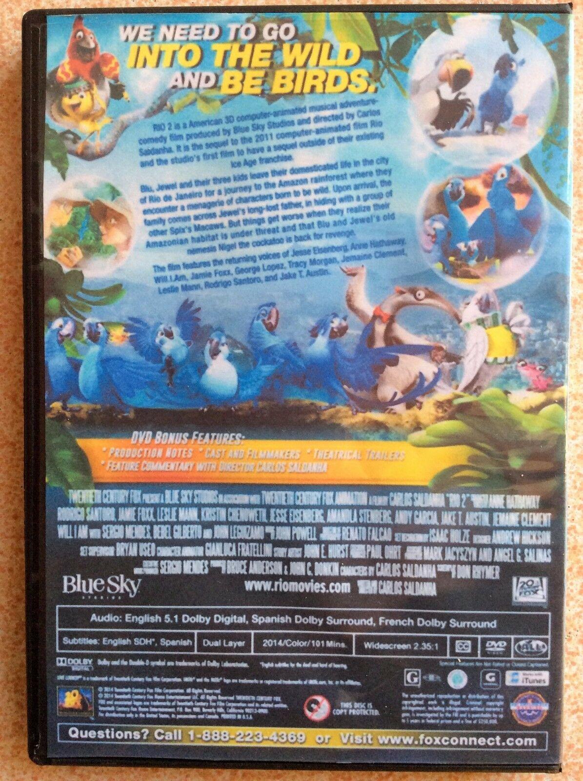 Rio 2 Dvd With Albanian Film Movie Shqip For Sale Rio 2 Dvd With Albanian Film Movie Shqip For Sale