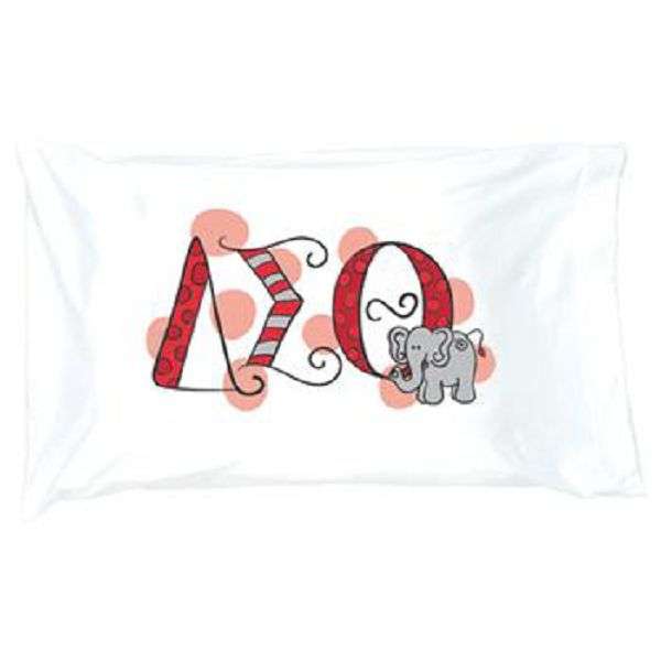 Delta Sigma Theta Logo Pillowcase For Sale