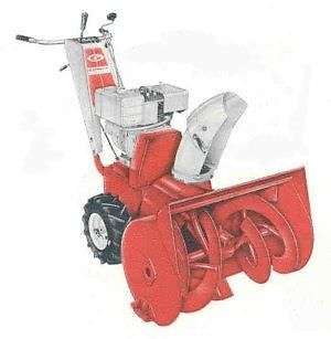 GILSON SNOWTHROWER PARTS MANUAL Set 100pgs for 400 500 1840 2600 ...
