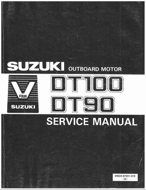 Suzuki dt100 manual
