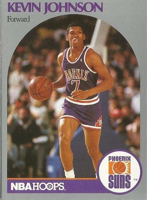 1990 91 Nba Hoops Kevin Johnson Card Phoenix Suns For Sale
