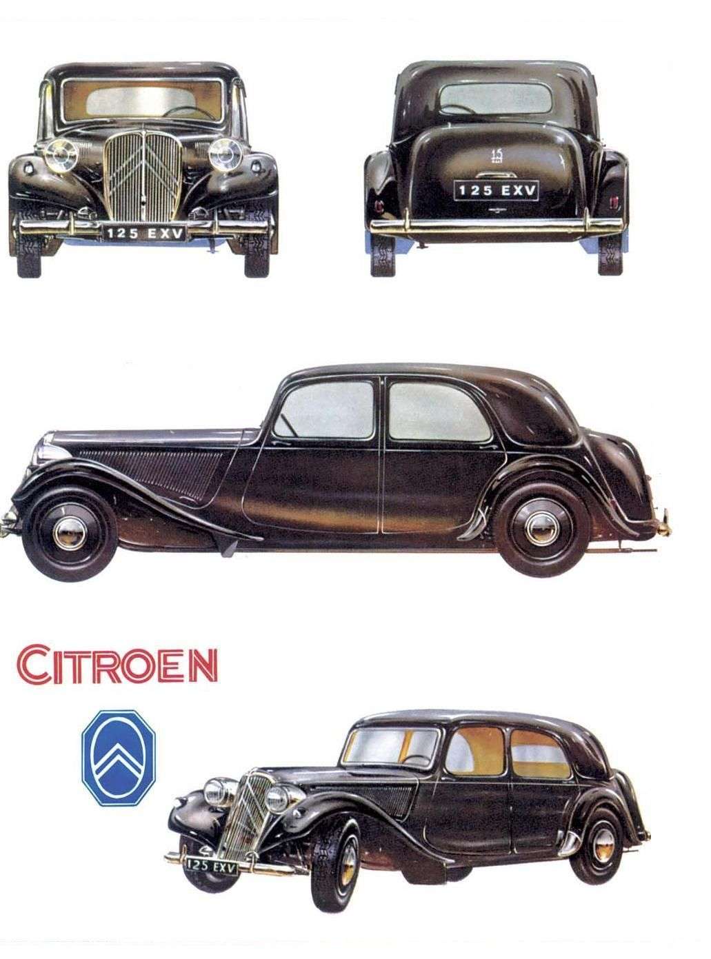 CITROEN LIGHT 12 & 15 SERVICE & PARTS MANUALs 280pg Workshop Repair Maintenance