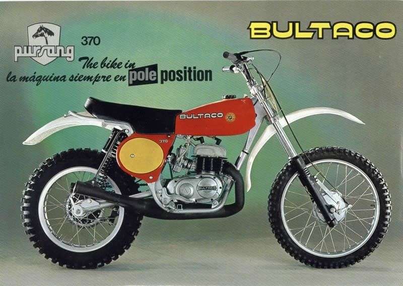 Bultaco Pursang Owners Operations Motorcycle Manual 250 370