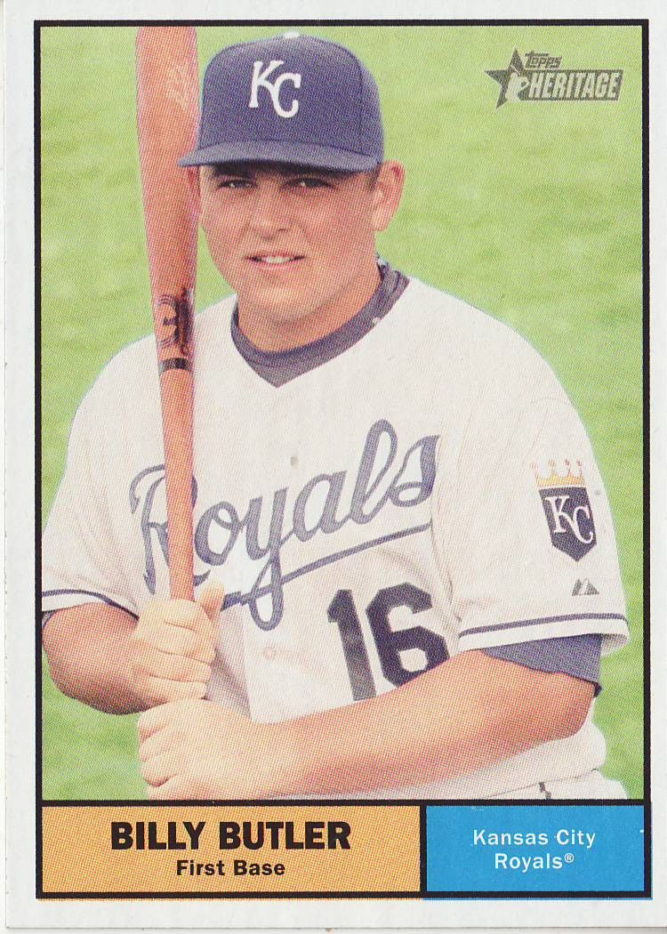 2010 Topps Heritage #57 Billy Butler For Sale