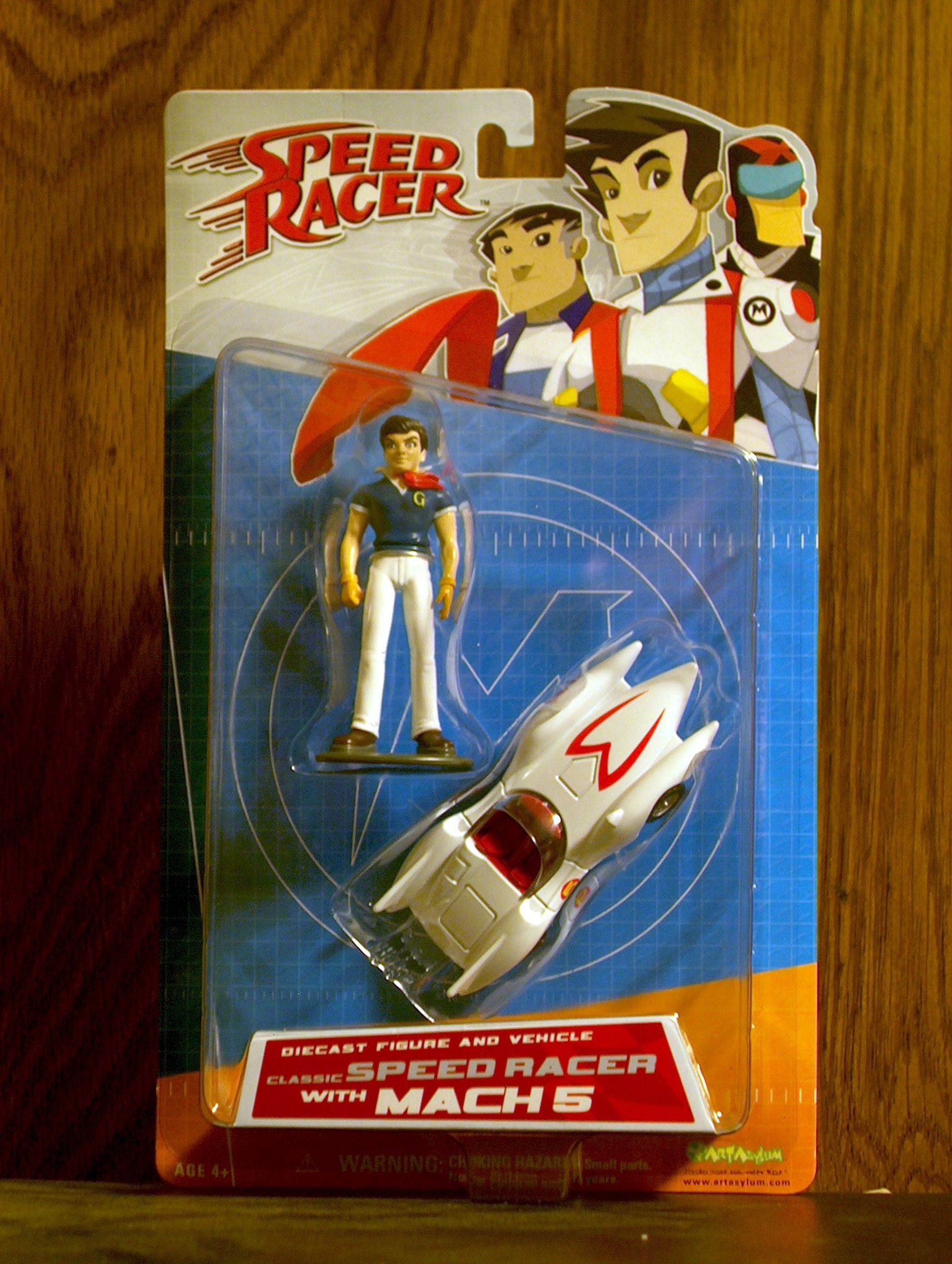 Speed Racer Minimates Classic Speed Racer with Mach 5 For Sale