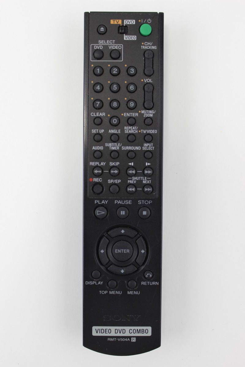 slv d281p manual Sony rmt-v504a remote control video vhs vcr dvd combo slv-d281p.