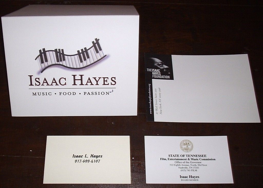 ron letters and journals ron hubbard issac hayes estate personal