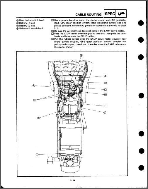 Yamaha Yzf 1000 R Thunderace Service Manual Hobbiesxstyle