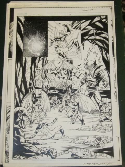 Ultimate Fantastic Four Requiem Page #9 Original Comic Book Art