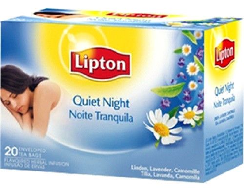 Lipton Insomnia Cammomile Good Night Sleep Linden Lavander Tea Infusion For Sale